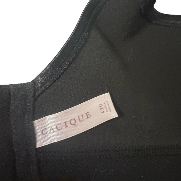 Cacique Unlined Full Coverage No Wire Bra size 42D - Picture 5 of 8